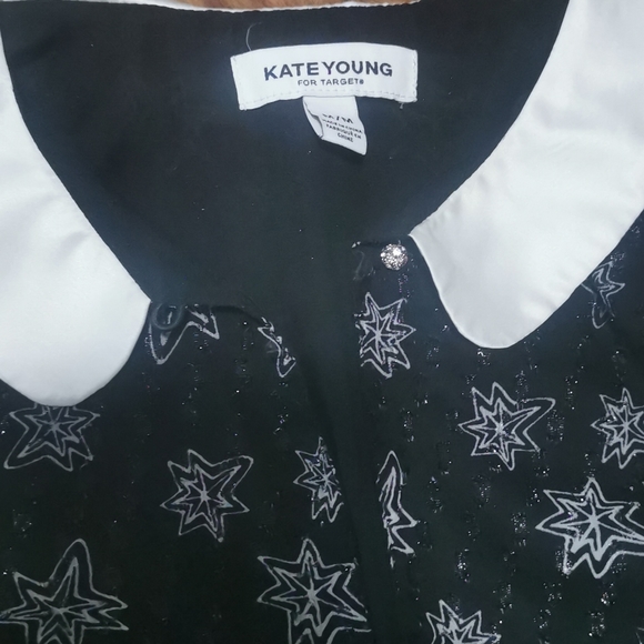 Sparkly pleated knee length dress - Picture 2 of 3